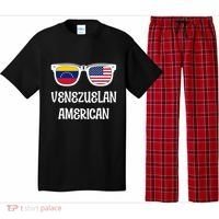 Venezuelan American Sunglasses Usa Venezuela Flags Gift Pajama Set thumb 0