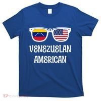 Venezuelan American Sunglasses Usa Venezuela Flags Gift T-Shirt thumb 0