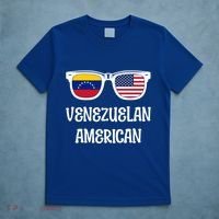 Venezuelan American Sunglasses Usa Venezuela Flags Gift T-Shirt thumb 5
