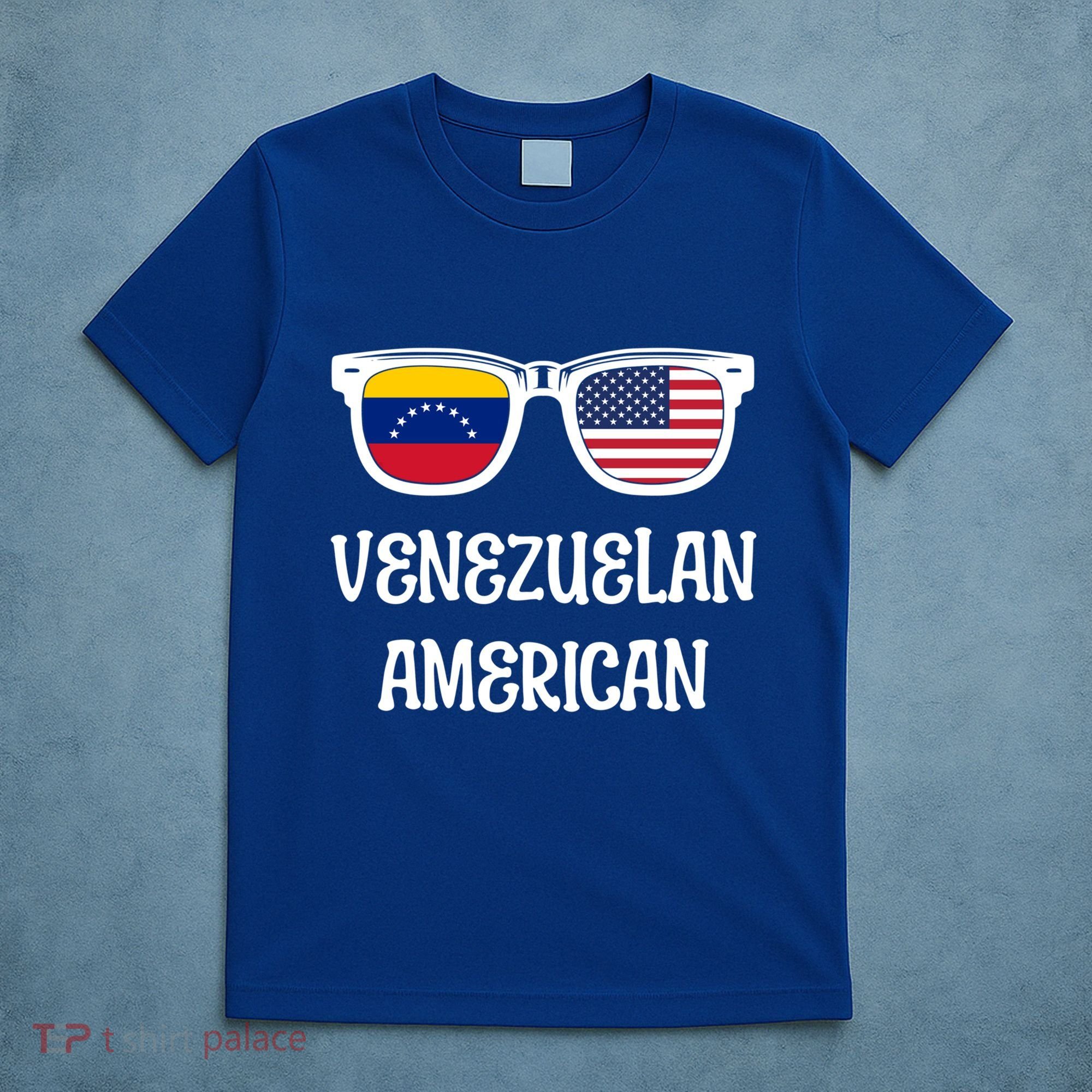 Venezuelan American Sunglasses Usa Venezuela Flags Gift T-Shirt