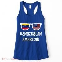 Venezuelan American Sunglasses Usa Venezuela Flags Gift Women's Tank Top thumb 0