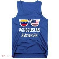 Venezuelan American Sunglasses Usa Venezuela Flags Gift Tank Top thumb 0