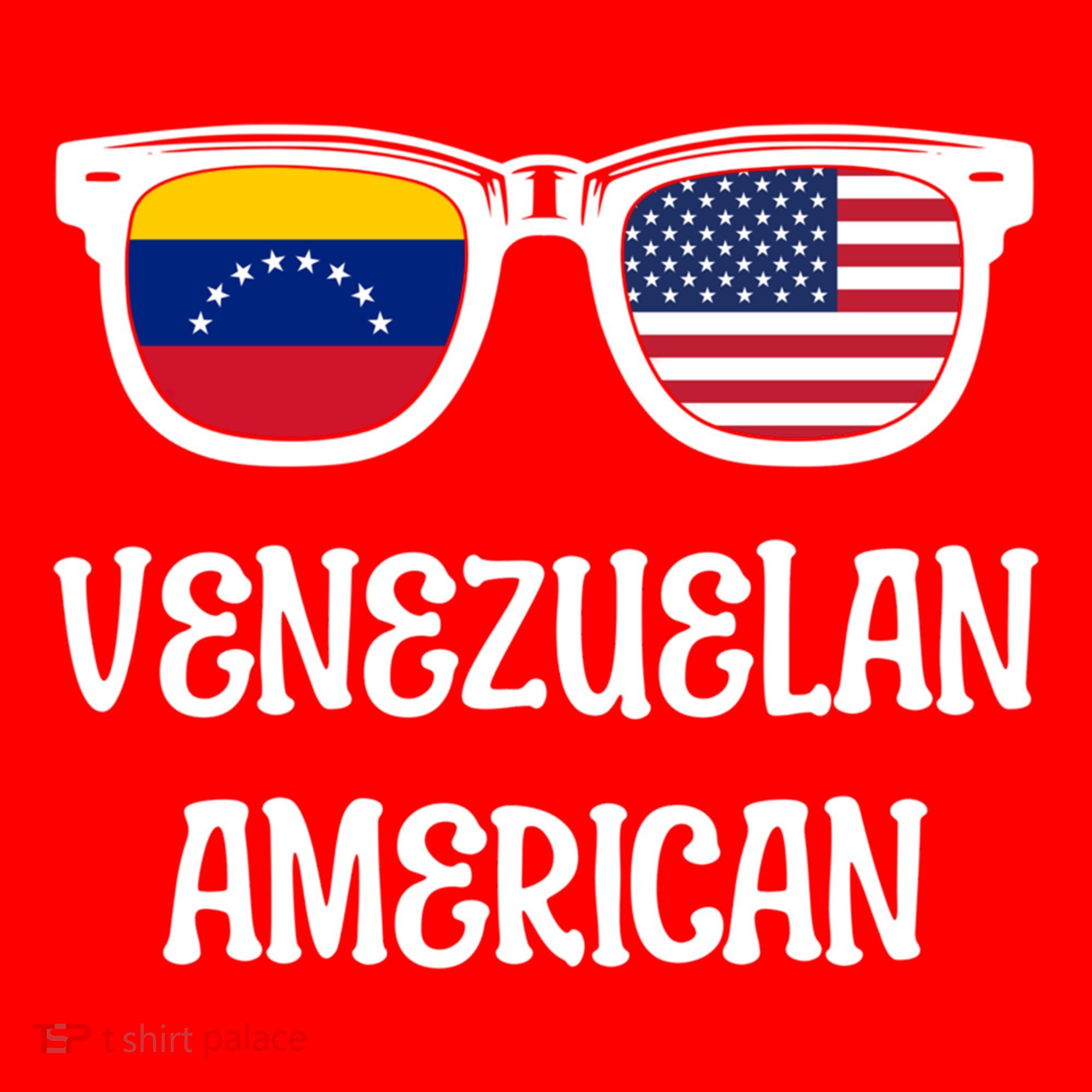 Venezuelan American Sunglasses Usa Venezuela Flags Gift Santa Hat