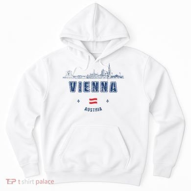 Vienna Austria Travel Vintage Hoodie