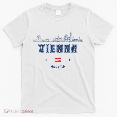 Vienna Austria Travel Vintage T-Shirt