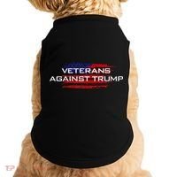 Veterans Against Trump Anti Trump Doggie Tank thumb 0