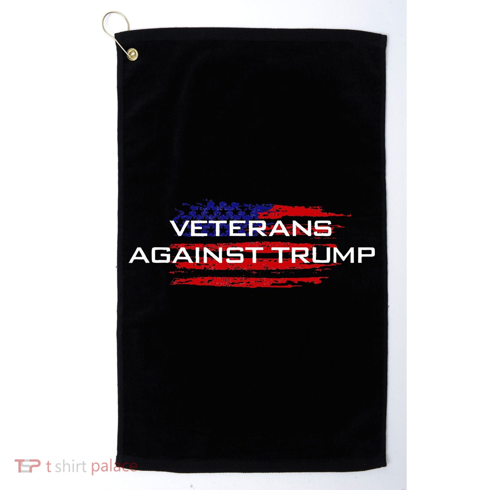 Veterans Against Trump Anti Trump Golf Towel