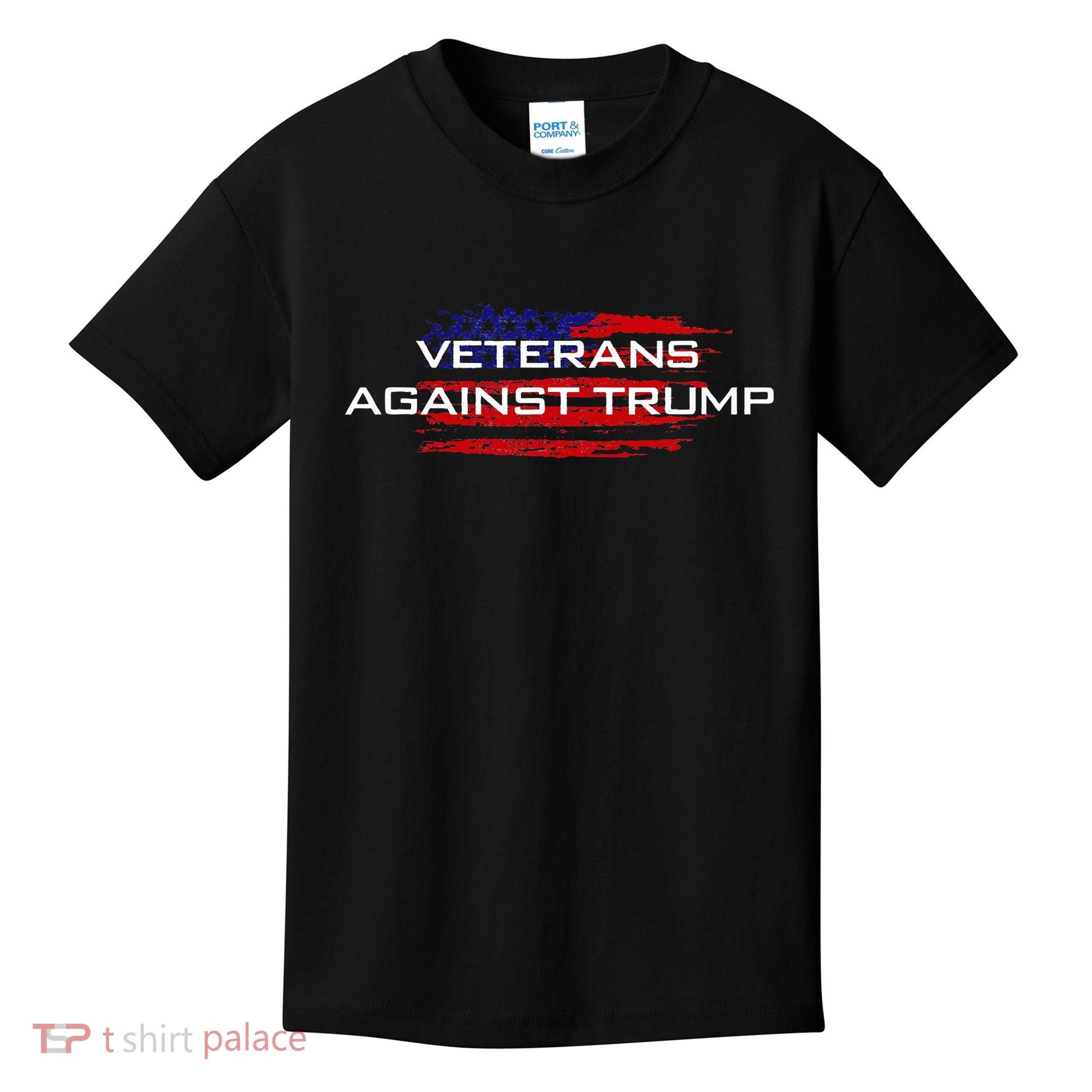 Veterans Against Trump Anti Trump Kids T-Shirt