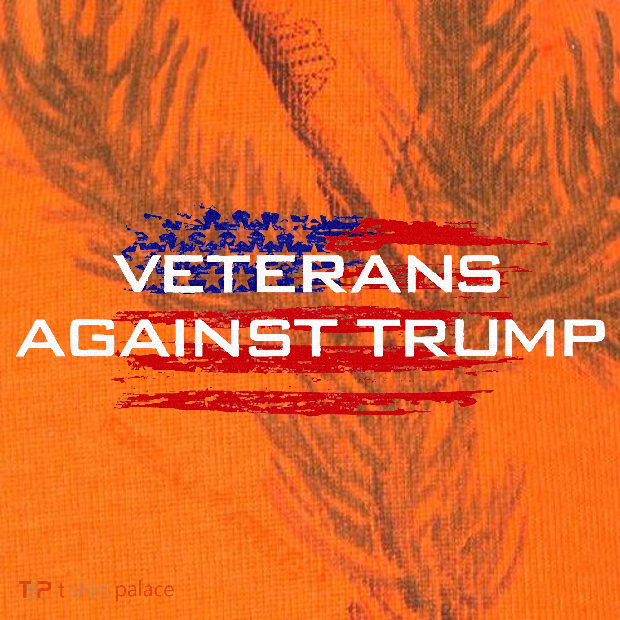 Veterans Against Trump Anti Trump Kati Licensed 12" Camo Cuffed Beanie