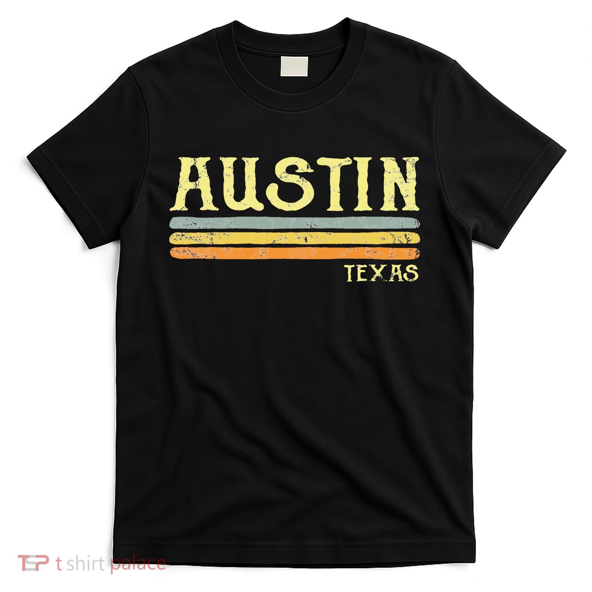 Vintage Austin Texas Tx Retro Love Gift Souvenir T-Shirt