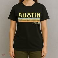 Vintage Austin Texas Tx Retro Love Gift Souvenir T-Shirt thumb 4