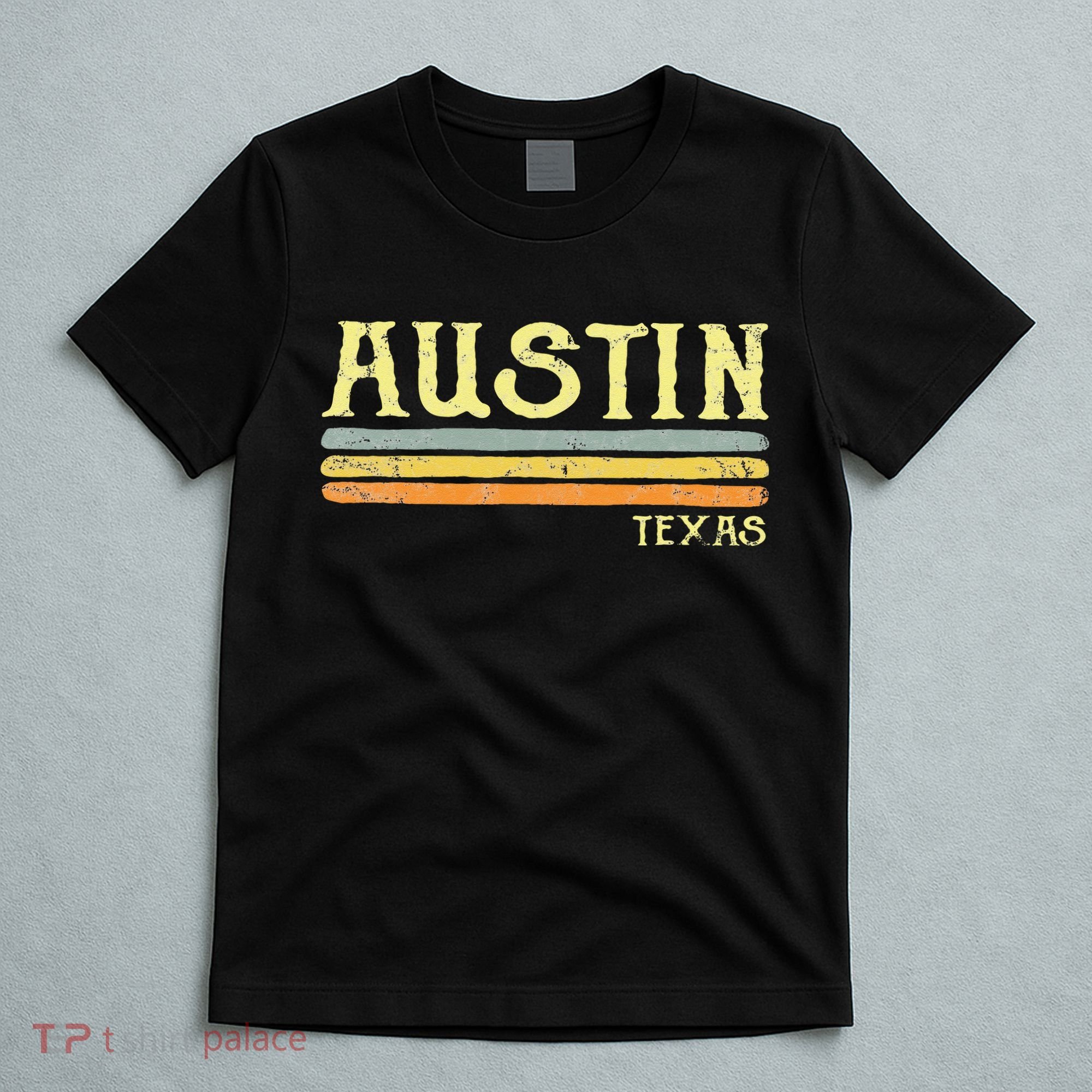 Vintage Austin Texas Tx Retro Love Gift Souvenir T-Shirt