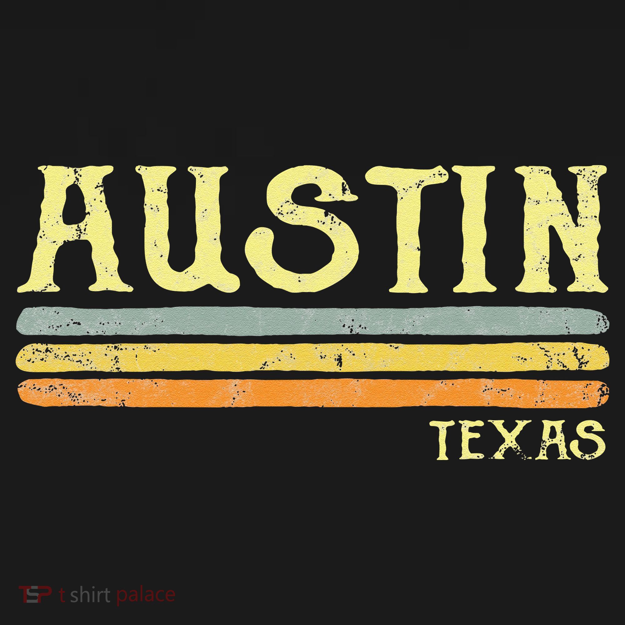 Vintage Austin Texas Tx Retro Love Gift Souvenir T-Shirt