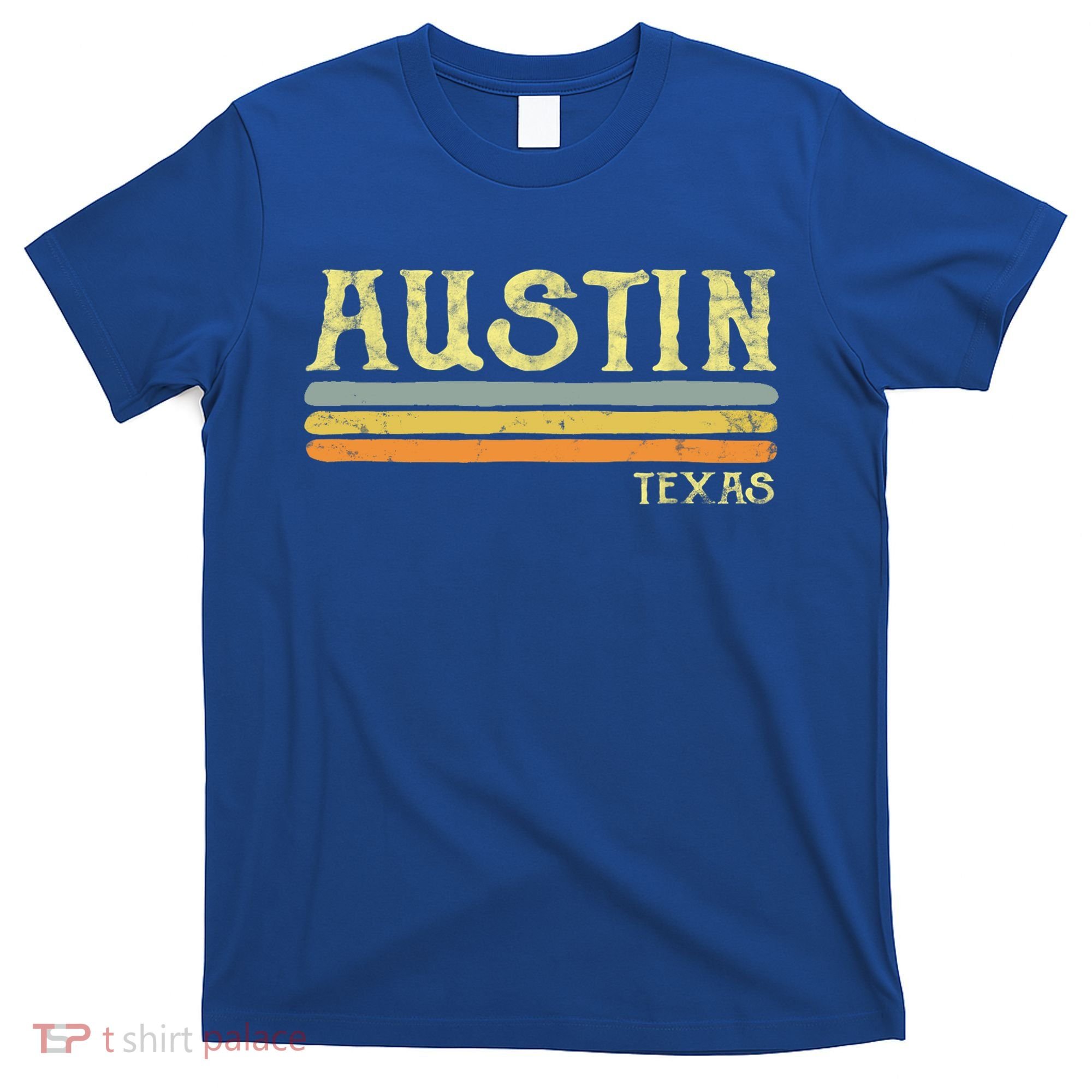 Vintage Austin Texas Tx Cute Gift Retro Love Gift Souvenir T-Shirt