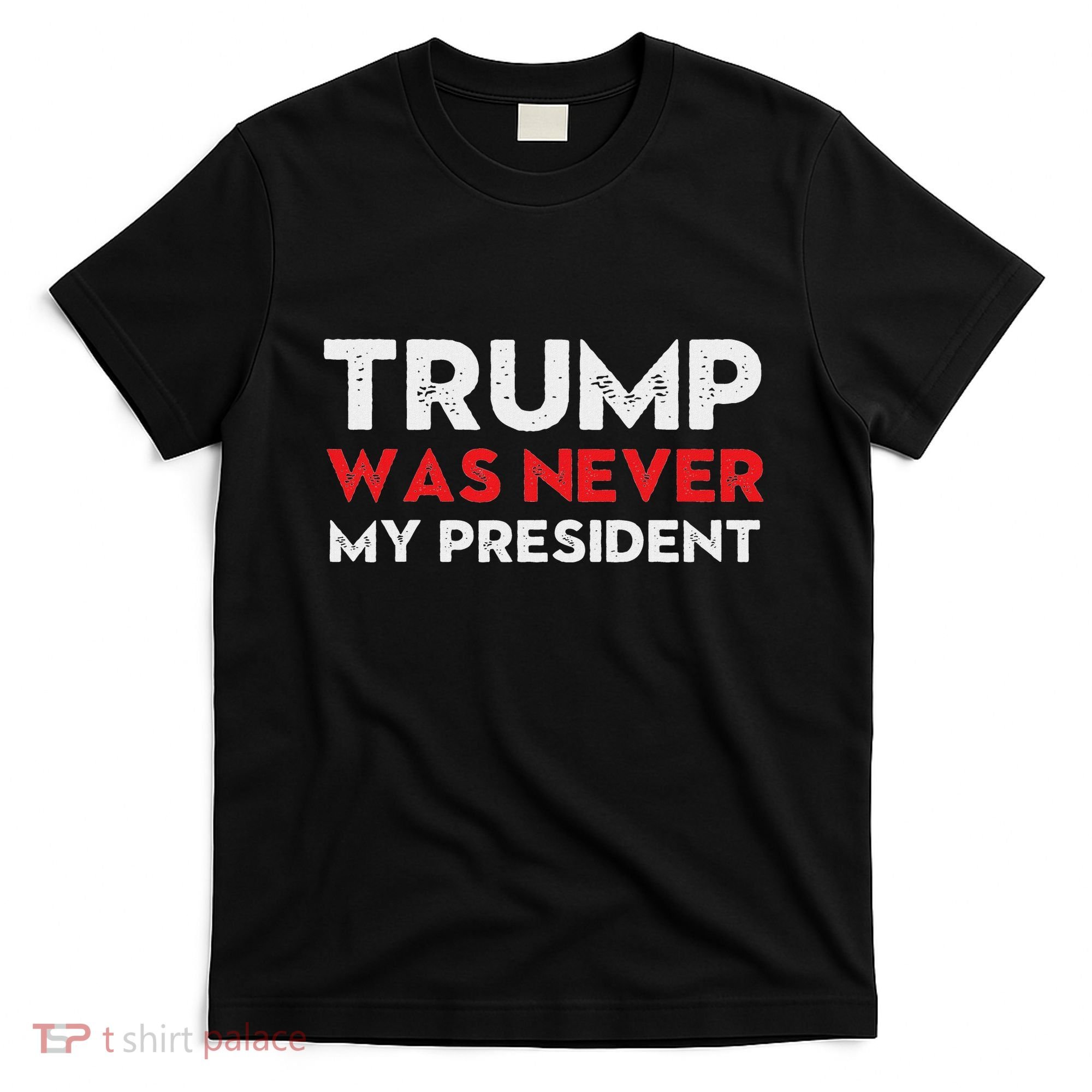 Vintage Anti Trump Was Never My President Trump Lost 8645 T-Shirt