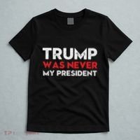 Vintage Anti Trump Was Never My President Trump Lost 8645 T-Shirt thumb 5