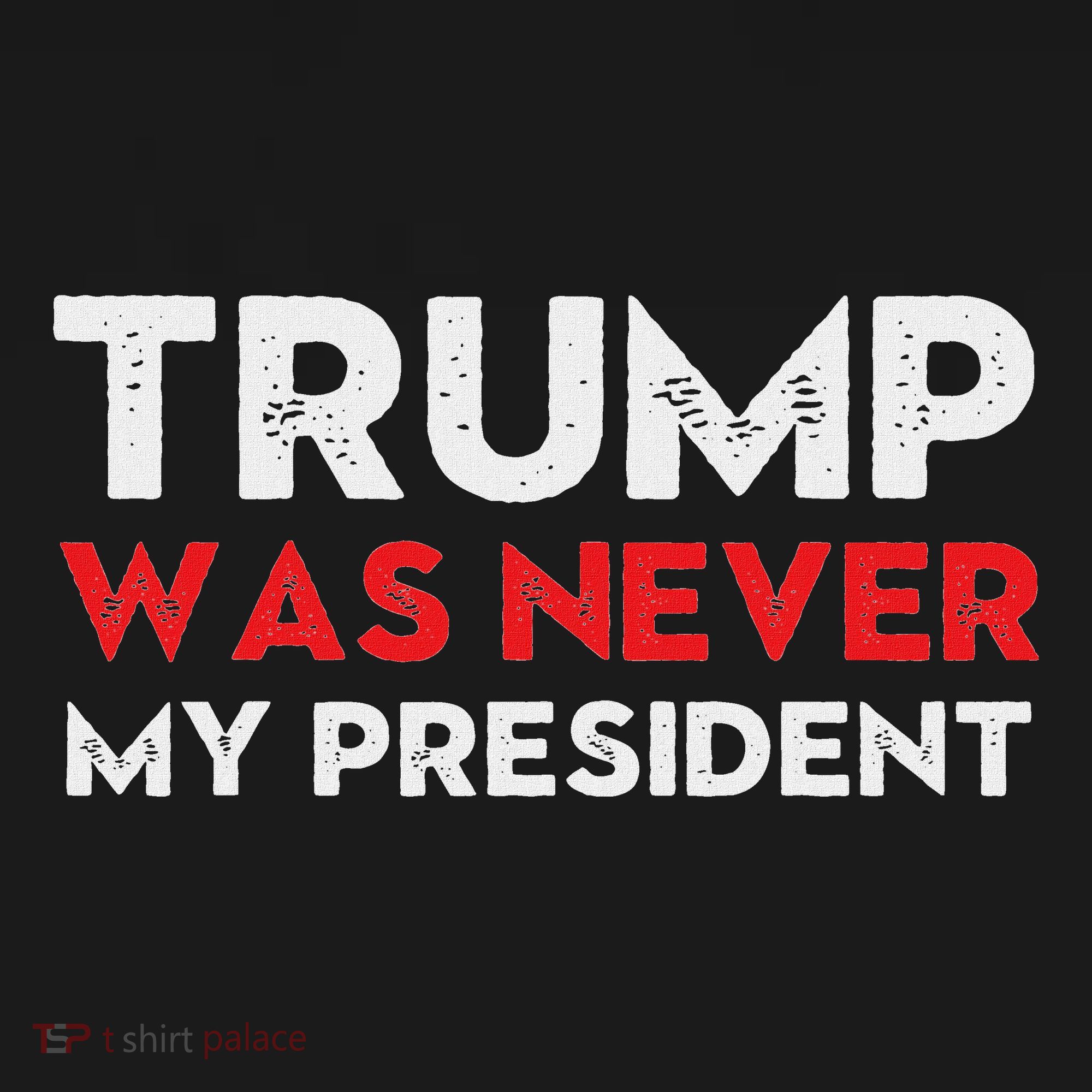 Vintage Anti Trump Was Never My President Trump Lost 8645 T-Shirt