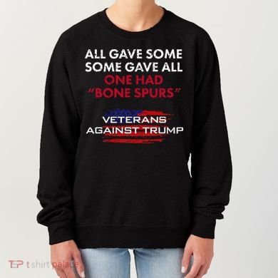 Veterans Anti Trump Draft Dodger Bone Spurs For Vets Women's Sweatshirt