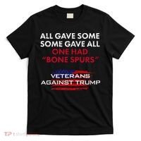 Veterans Anti Trump Draft Dodger Bone Spurs For Vets T-Shirt thumb 0