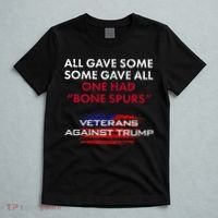Veterans Anti Trump Draft Dodger Bone Spurs For Vets T-Shirt thumb 5
