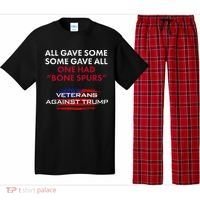 Veterans Anti Trump Draft Dodger Bone Spurs For Vets Pajama Set thumb 0