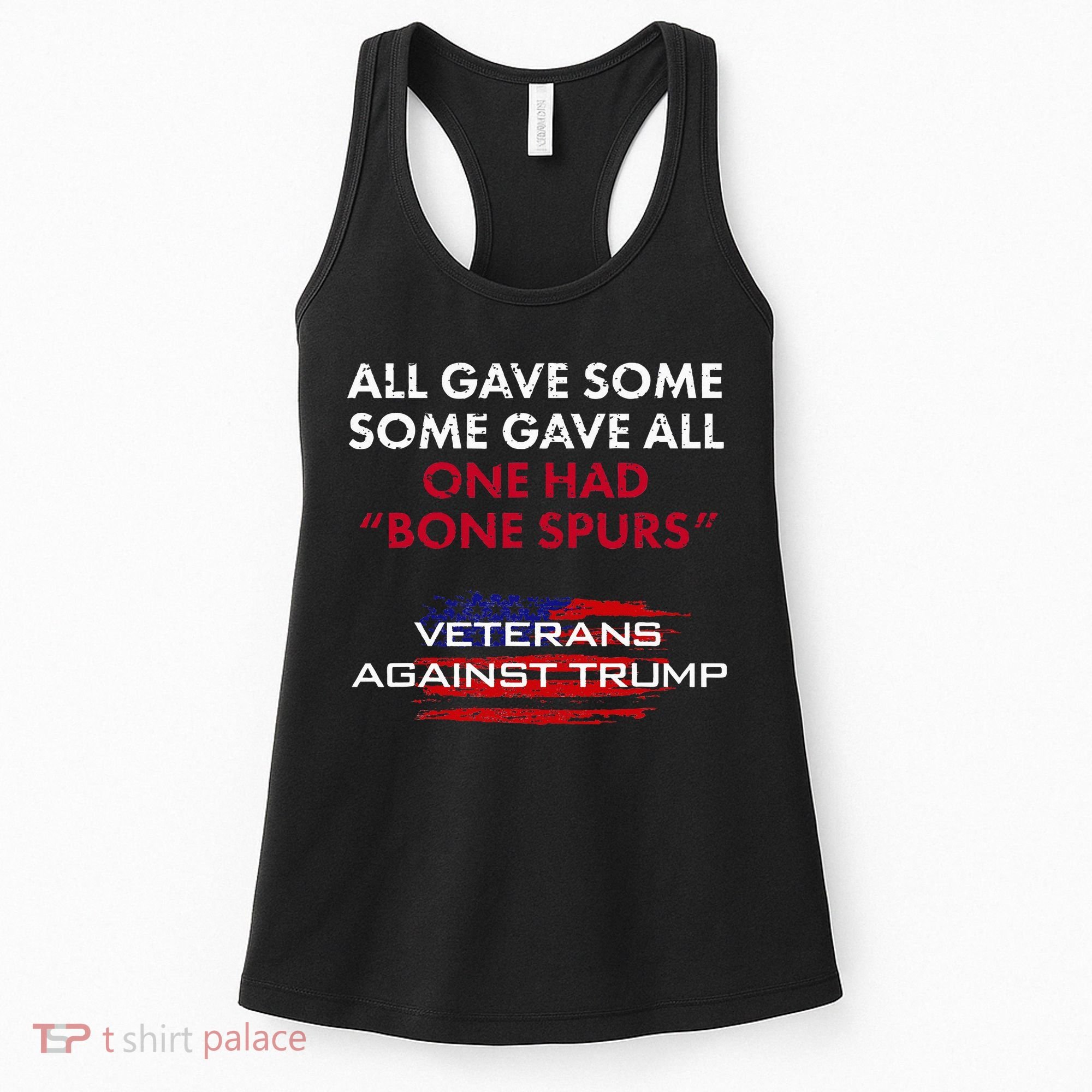 Veterans Anti Trump Draft Dodger Bone Spurs For Vets Women's Tank Top