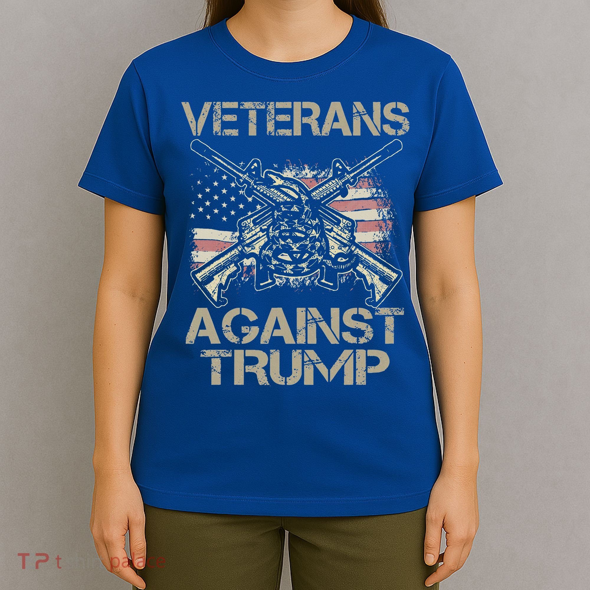 Veterans Against Trump Military Anti Trump Vet T-Shirt