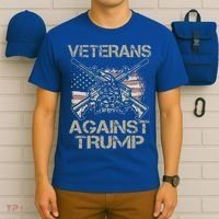 Veterans Against Trump Military Anti Trump Vet T-Shirt thumb 6
