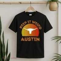 Vintage Austin TX Distressed Keep It Weird Texas T-Shirt thumb 2