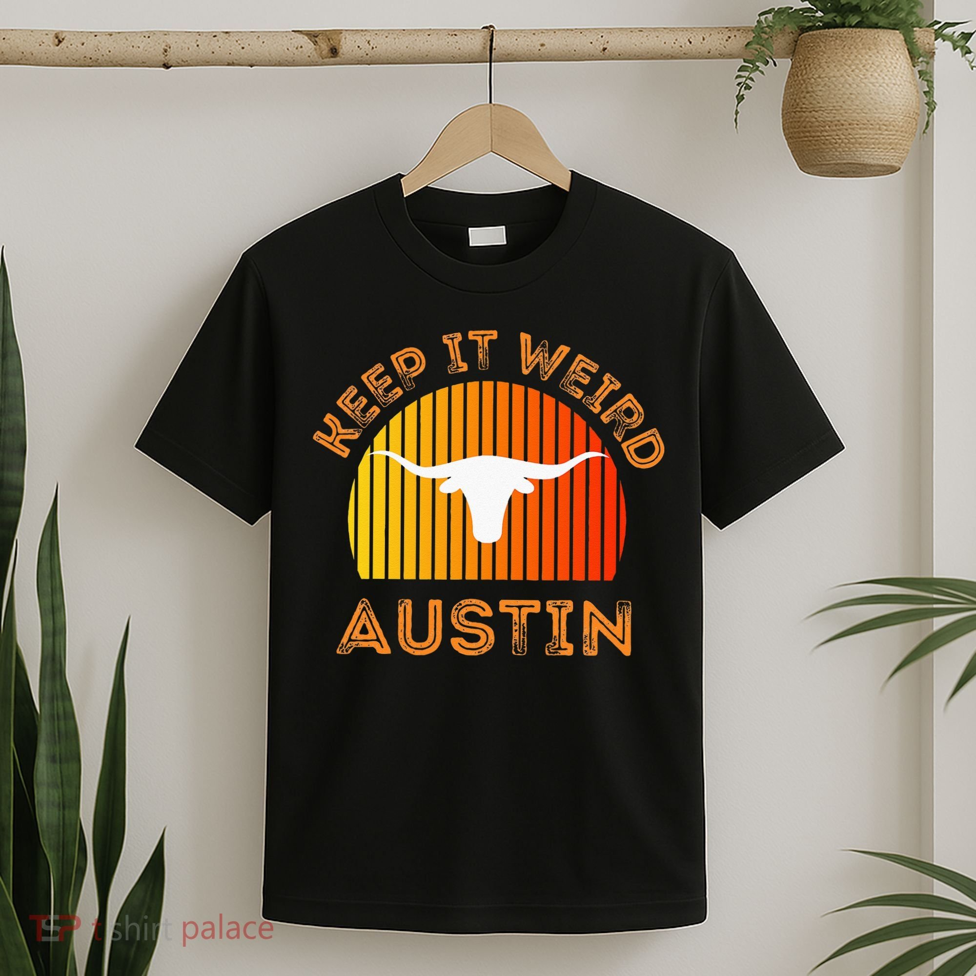 Vintage Austin TX Distressed Keep It Weird Texas T-Shirt