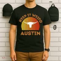 Vintage Austin TX Distressed Keep It Weird Texas T-Shirt thumb 6
