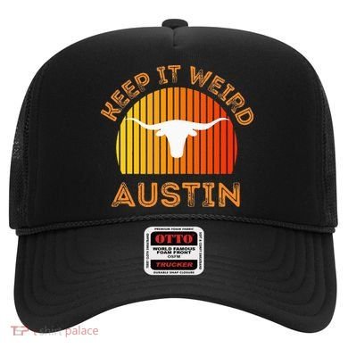 Vintage Austin TX Distressed Keep It Weird Texas Hat