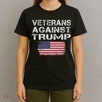 Veterans Against Trump Military Vets Oppose Trump T-Shirt thumb 4