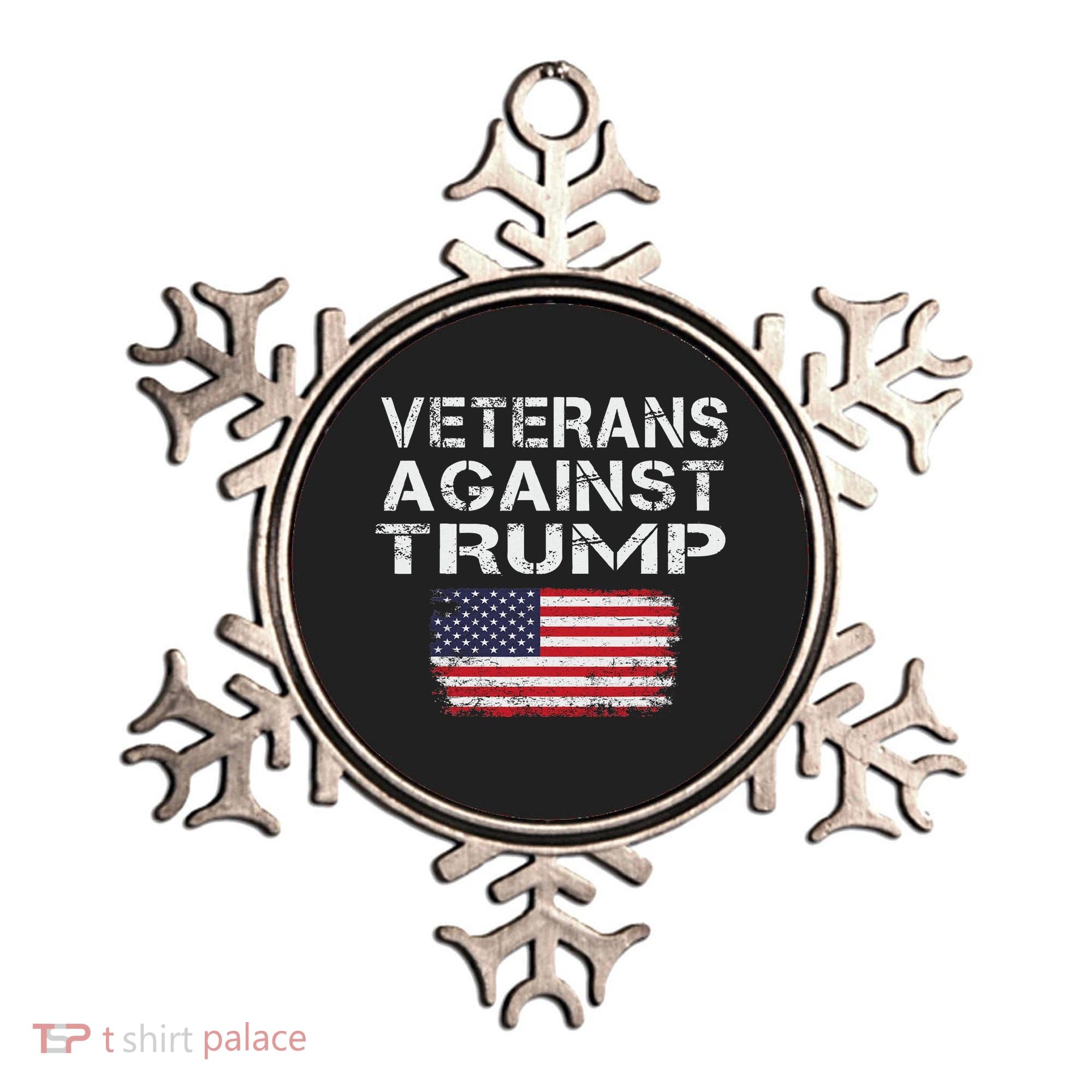 Veterans Against Trump Military Vets Oppose Trump Ornament