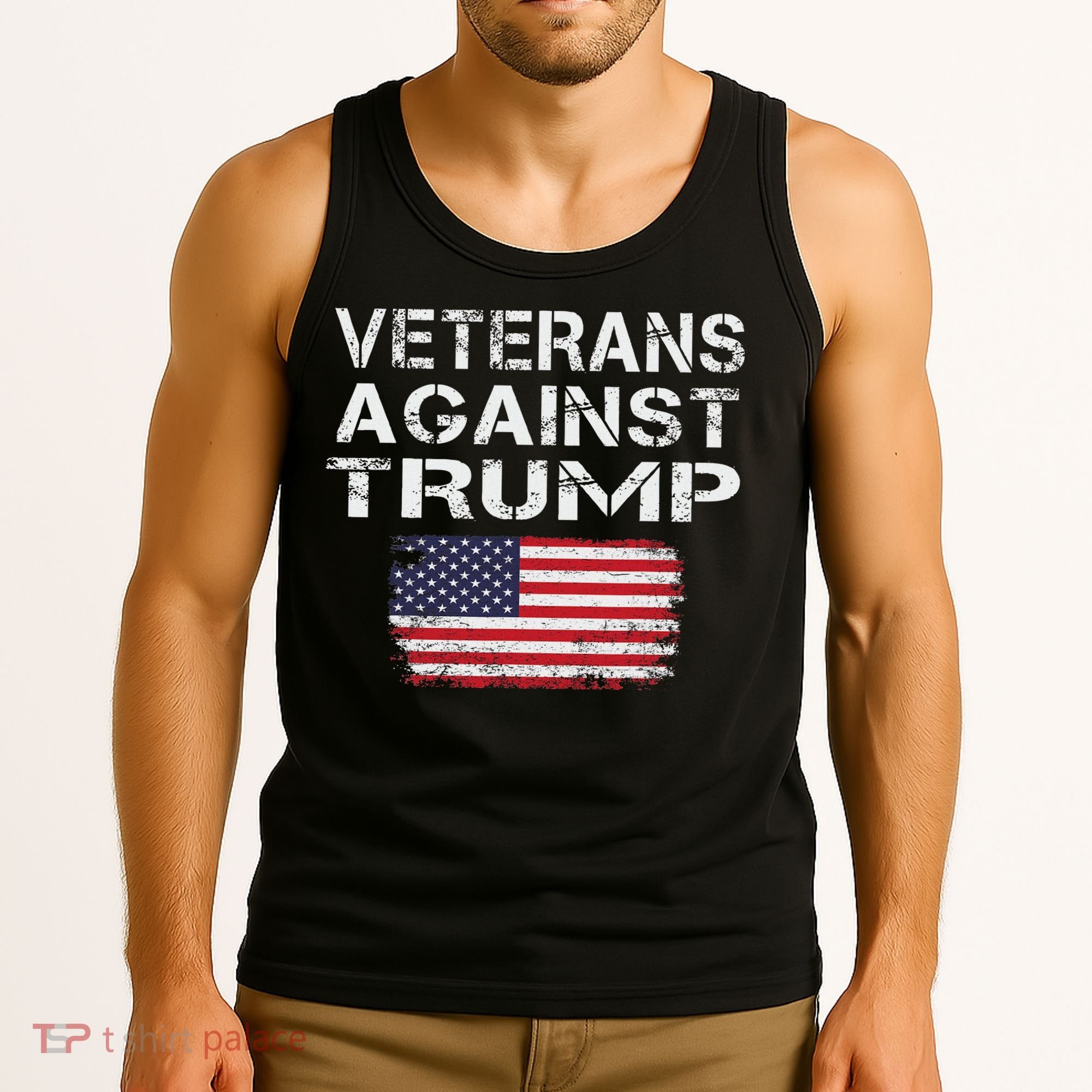 Veterans Against Trump Military Vets Oppose Trump Tank Top