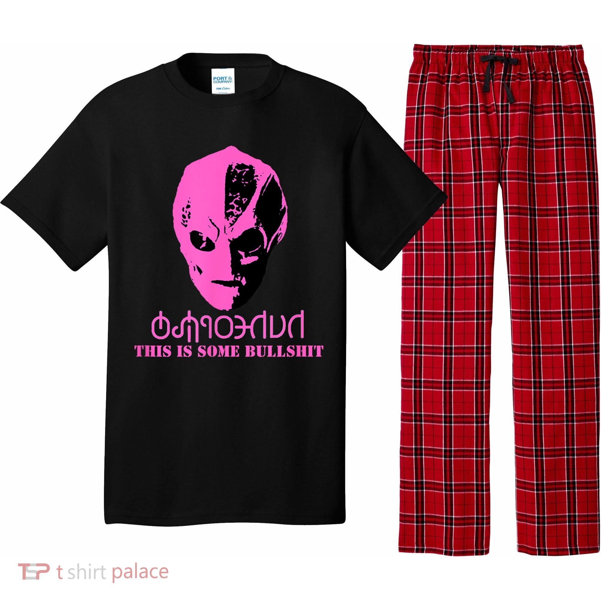 Vanderspeigle Alien This Some Bullshit | Funny Pajama Set