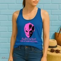 Vanderspeigle Alien This Some Bullshit | Funny Women's Tank Top thumb 2