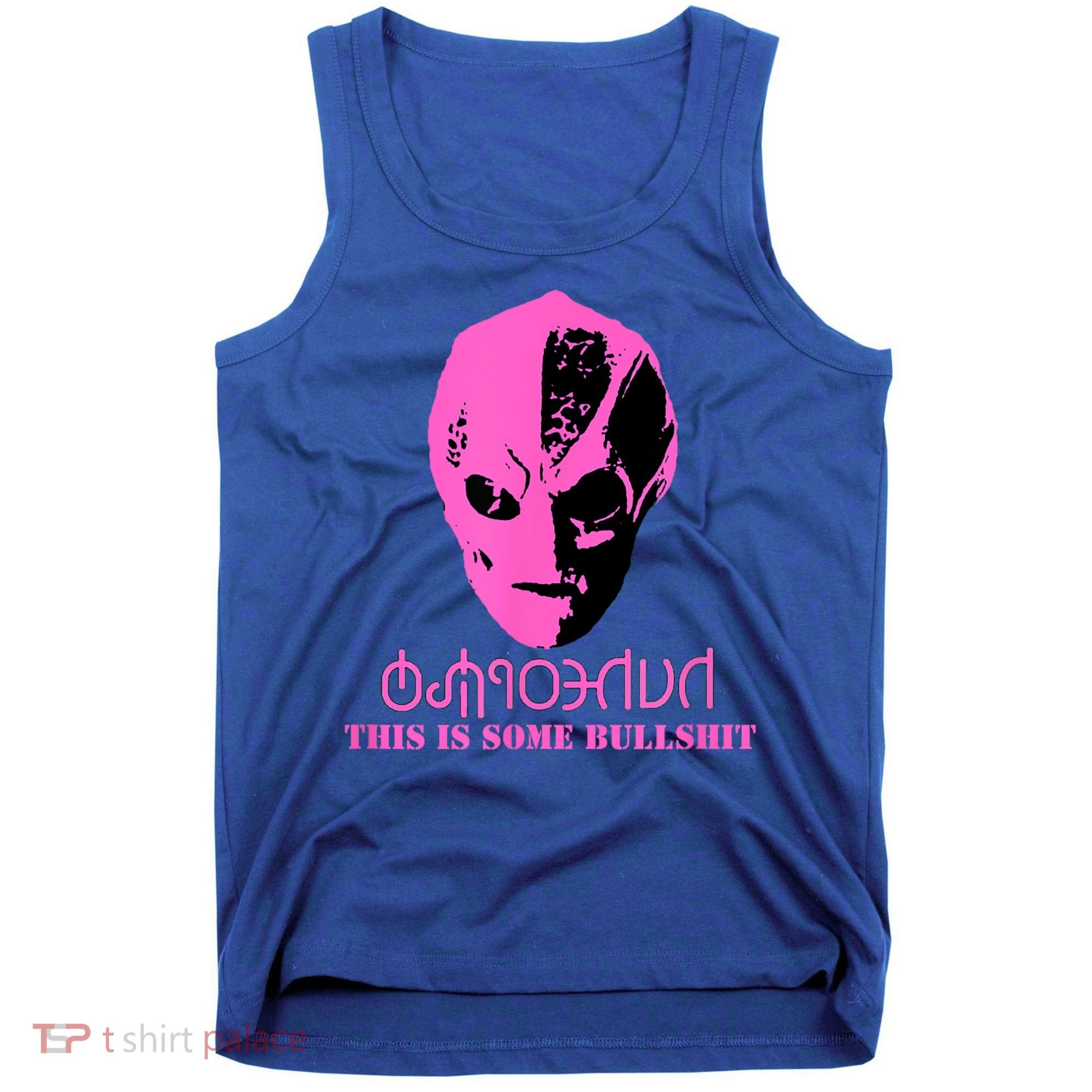 Vanderspeigle Alien This Some Bullshit | Funny Tank Top