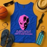 Vanderspeigle Alien This Some Bullshit | Funny Tank Top thumb 4