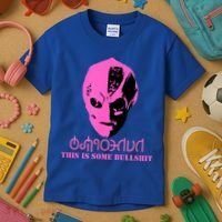 Vanderspeigle Alien This Some Bullshit | Funny Kids T-Shirt thumb 3