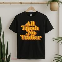 Vintage All Trash No Trailer Funny Country Pride Retro 70s T-Shirt thumb 2