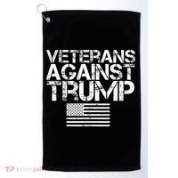 Veterans Against Trump  Golf Towel thumb 0