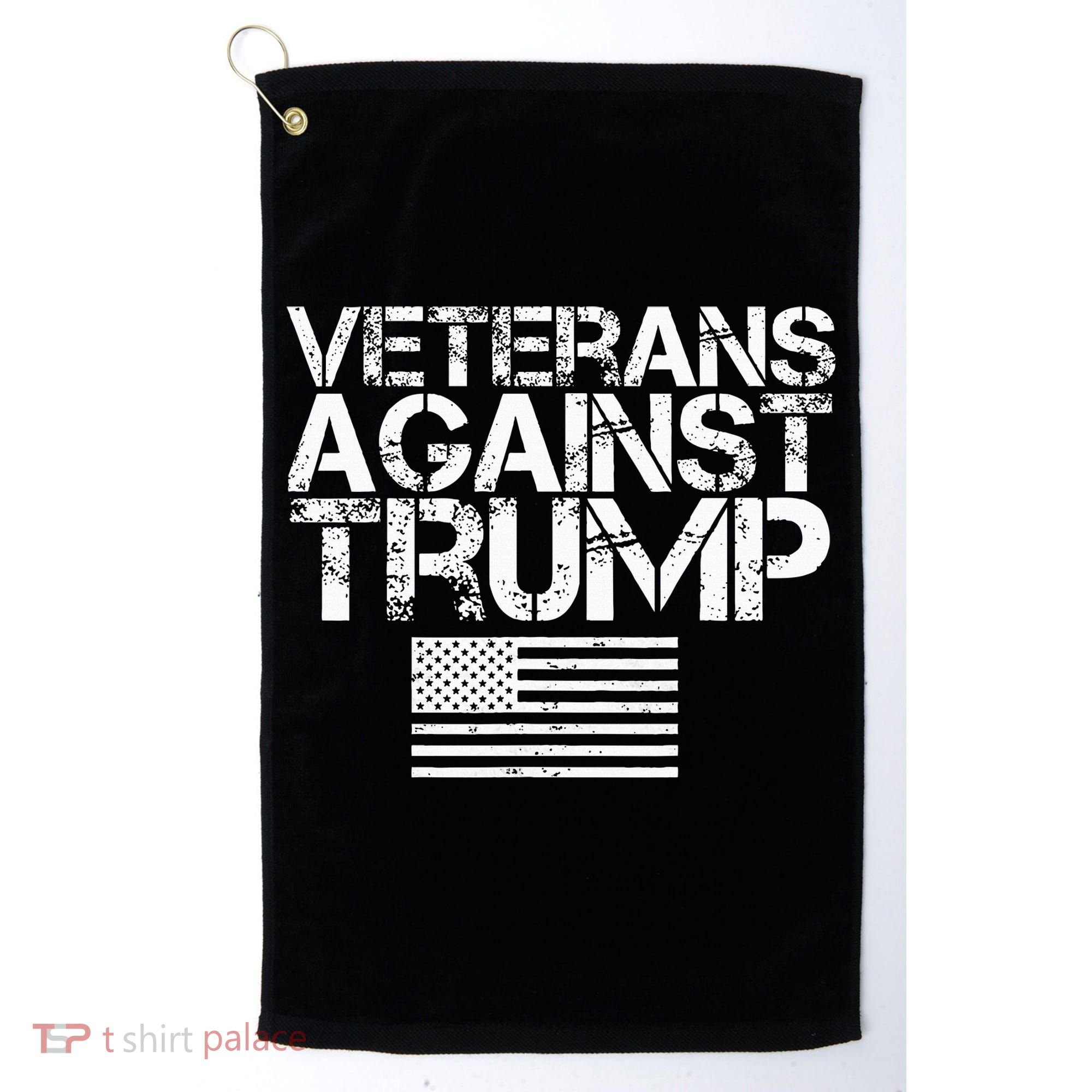 Veterans Against Trump  Golf Towel