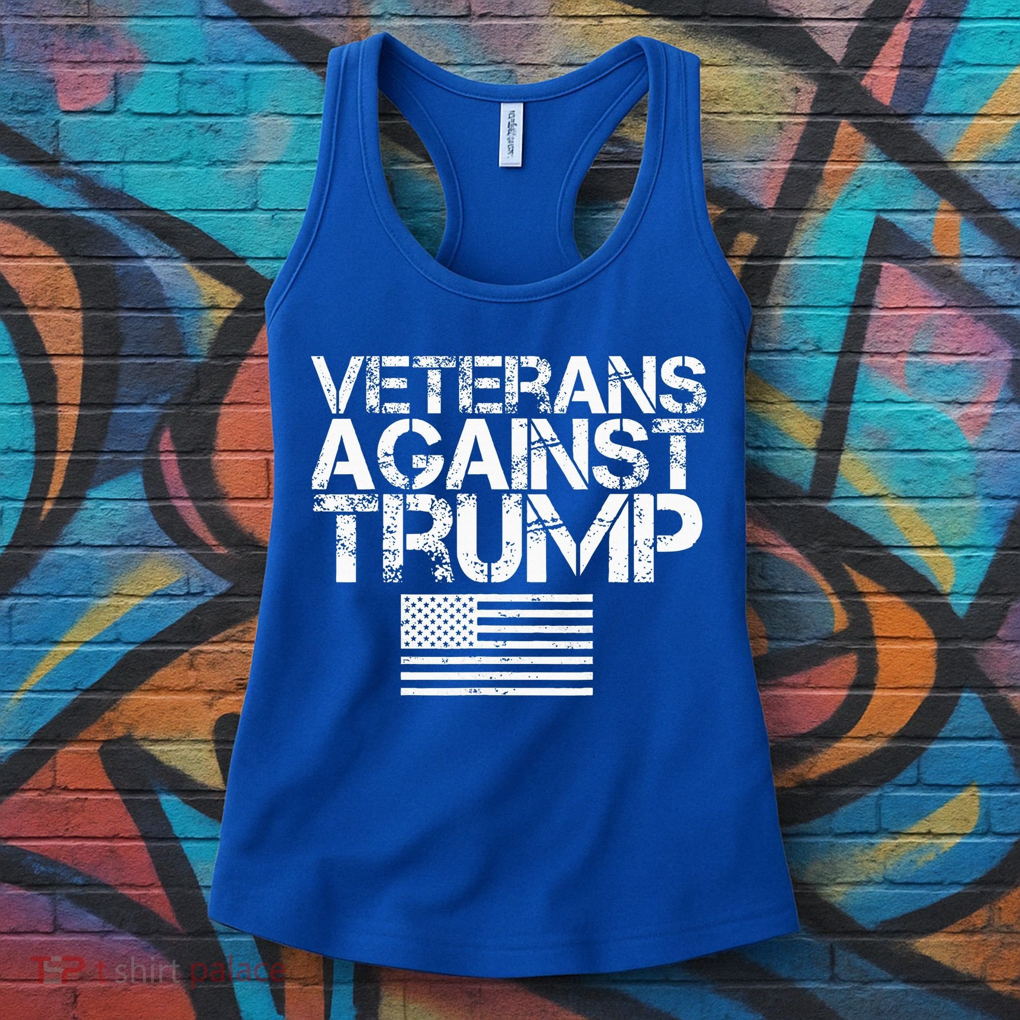Veterans Against Trump  Women's Tank Top