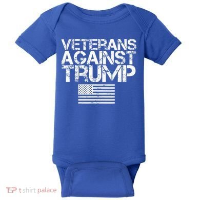 Veterans Against Trump  Baby Bodysuit