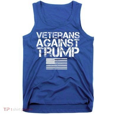 Veterans Against Trump  Tank Top