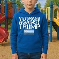 Veterans Against Trump  Kids Hoodie thumb 2