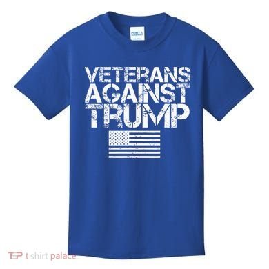 Veterans Against Trump  Kids T-Shirt