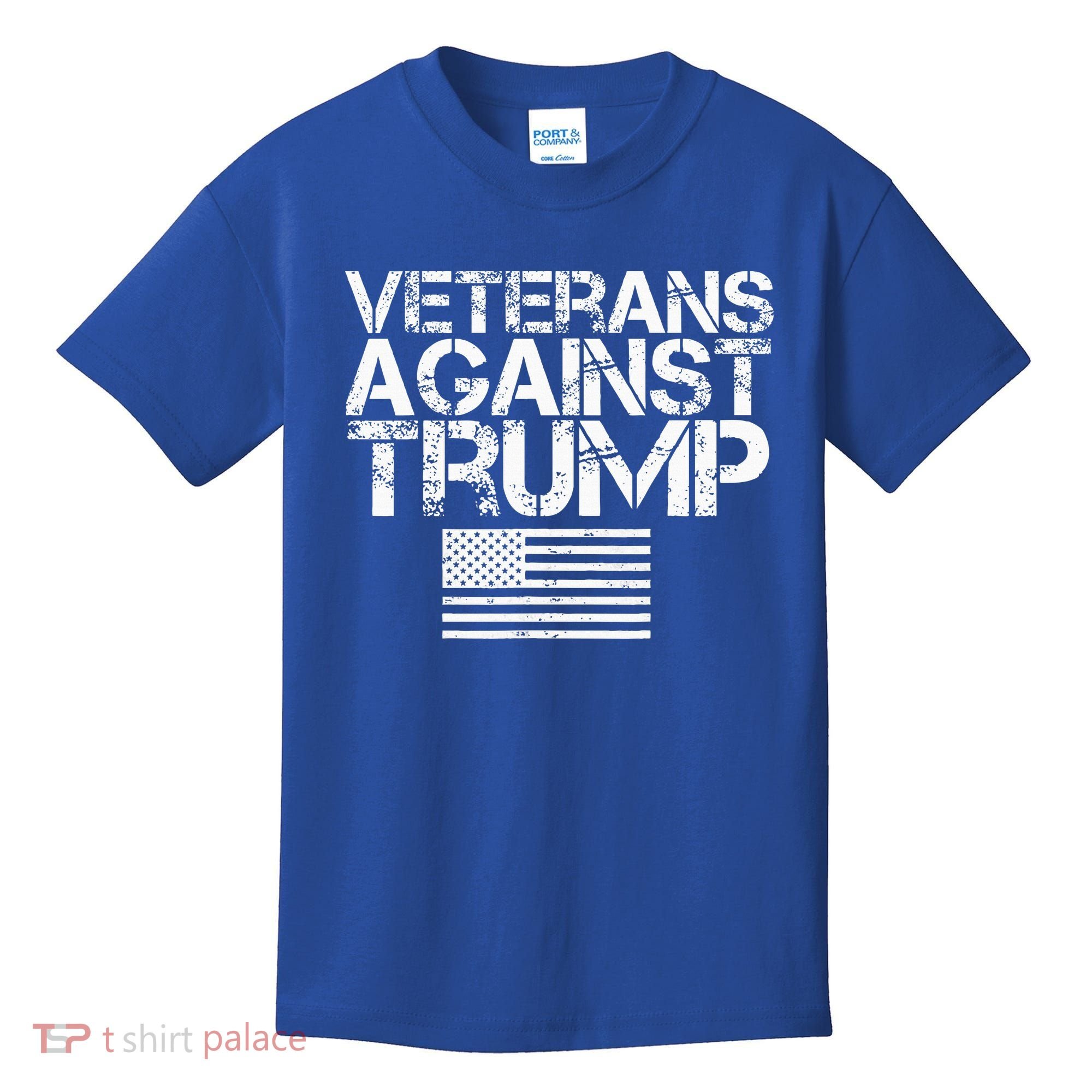 Veterans Against Trump  Kids T-Shirt