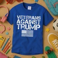 Veterans Against Trump  Kids T-Shirt thumb 3